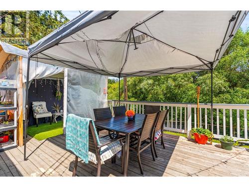 Second Home Deck - 1451 Mountview Road, Vernon, BC - Outdoor With Deck Patio Veranda With Exterior