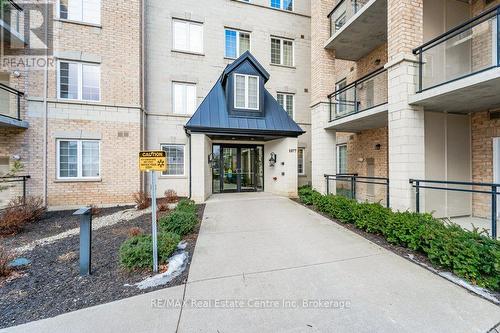 321 - 1077 Gordon Street, Guelph (Hanlon Creek), ON - Outdoor With Balcony With Facade