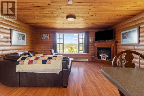 4-6 Church Road, Branch, NL - Indoor Photo Showing Bedroom With Fireplace