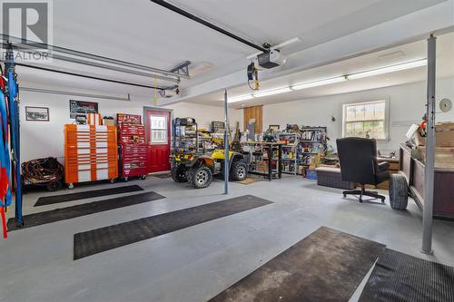 4-6 Church Road, Branch, NL - Indoor Photo Showing Garage