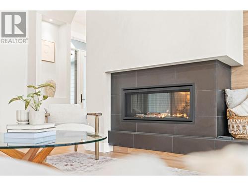 82 Twin Lakes Road, Enderby, BC - Indoor Photo Showing Living Room With Fireplace