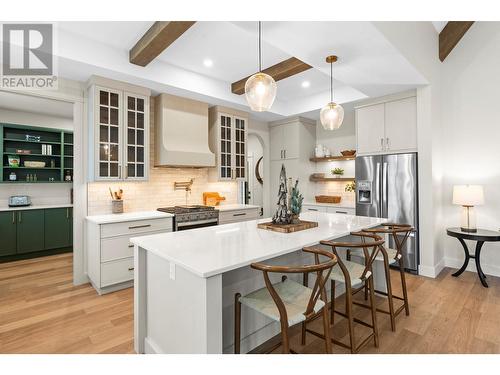 82 Twin Lakes Road, Enderby, BC - Indoor Photo Showing Kitchen With Upgraded Kitchen