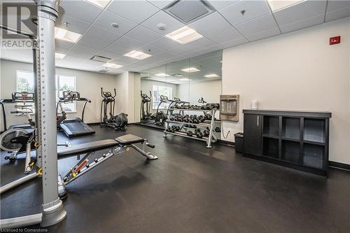 251 Northfield Drive Unit# 418, Waterloo, ON - Indoor Photo Showing Gym Room