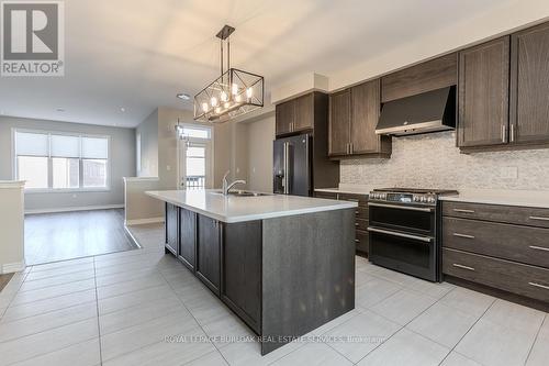 219 Skinner Road, Hamilton, ON - Indoor Photo Showing Kitchen With Upgraded Kitchen