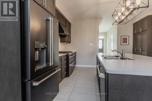 219 Skinner Road, Hamilton, ON - Indoor Photo Showing Kitchen With Double Sink