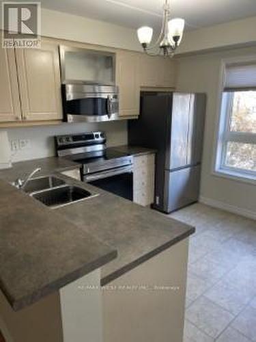 310 - 4450 Fairview Street S, Burlington, ON - Indoor Photo Showing Kitchen With Double Sink