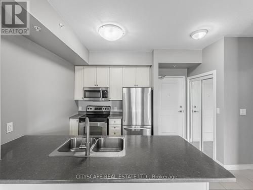 113 - 5020 Corporate Drive, Burlington, ON - Indoor Photo Showing Kitchen With Double Sink