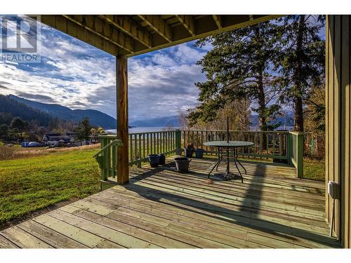 8660 Harbour Heights Road, Vernon, BC - Outdoor With Deck Patio Veranda With View