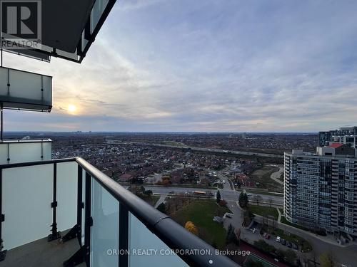 2102 - 4130 Parkside Village Drive, Mississauga, ON - Outdoor With Balcony With View