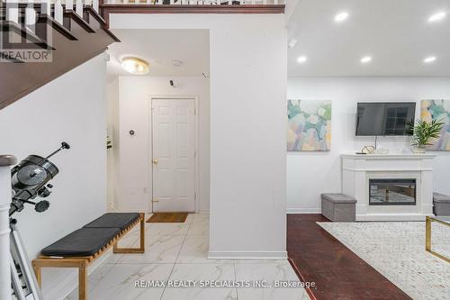 76 Thunderbird Trail, Brampton, ON - Indoor Photo Showing Other Room With Fireplace