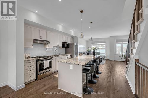 313 Twinflower Way, Ottawa, ON - Indoor Photo Showing Kitchen With Upgraded Kitchen