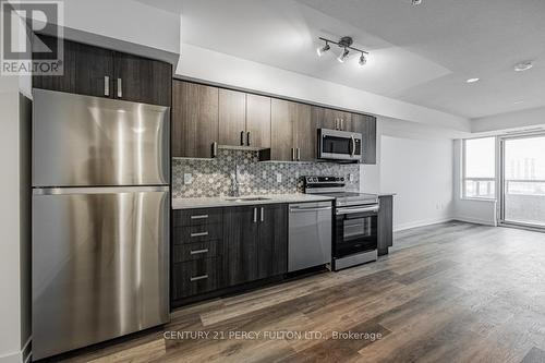 912 - 1455 Celebration Drive, Pickering, ON - Indoor Photo Showing Kitchen With Stainless Steel Kitchen With Double Sink With Upgraded Kitchen