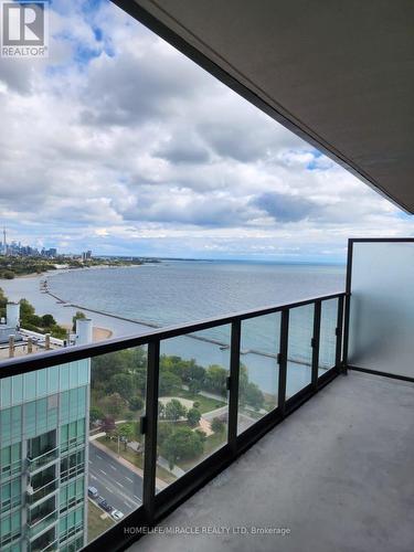 2805 - 1926 Lake Shore Boulevard W, Toronto, ON - Outdoor With Body Of Water With Balcony With View