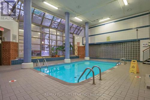 1408 - 25 Fairview Road W, Mississauga, ON - Indoor Photo Showing Other Room With In Ground Pool