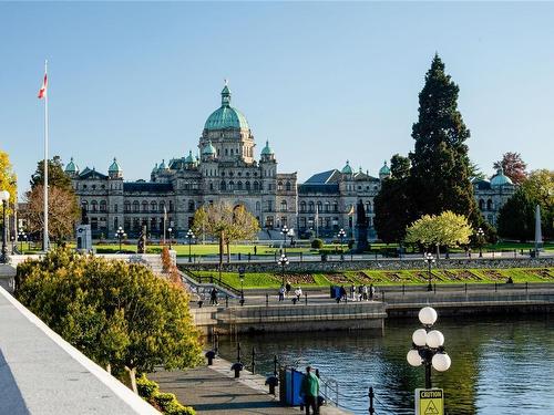 505-760 Johnson St, Victoria, BC - Outdoor With Body Of Water With View