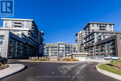 702 - 450 Dundas Street E, Hamilton, ON - Outdoor With Balcony With Facade