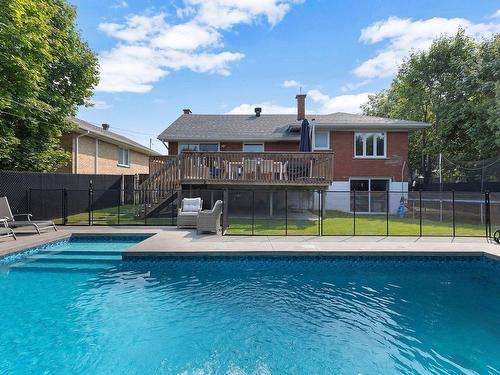 Pool - 2535 Rue Badeaux, Montréal (Saint-Laurent), QC - Outdoor With In Ground Pool With Deck Patio Veranda