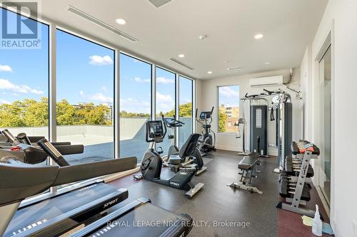 604 - 77 Yates Street, St. Catharines (Downtown), ON - Indoor Photo Showing Gym Room