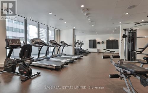 4108 - 115 Blue Jays Way, Toronto, ON - Indoor Photo Showing Gym Room