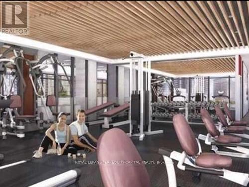 1112B - 9600 Yonge Street, Richmond Hill, ON - Indoor Photo Showing Gym Room