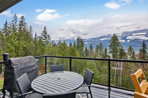 8200 23 Highway, Revelstoke, BC - Outdoor With Deck Patio Veranda With View