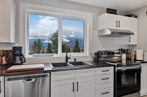 8200 23 Highway, Revelstoke, BC - Indoor Photo Showing Kitchen With Double Sink