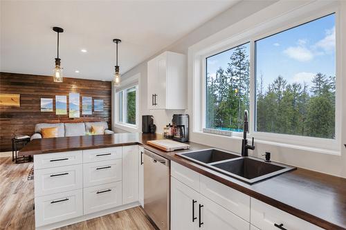 8200 23 Highway, Revelstoke, BC - Indoor Photo Showing Kitchen With Double Sink