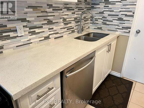 196 - 2170 Bromsgrove Road, Mississauga, ON - Indoor Photo Showing Kitchen With Double Sink