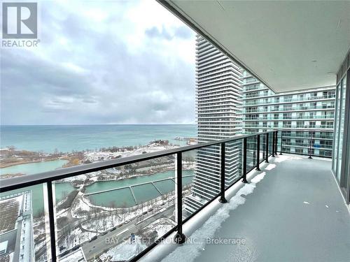 2806 - 70 Annie Craig Drive, Toronto, ON - Outdoor With Body Of Water With Balcony With View