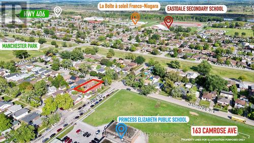 163 Camrose Avenue, Welland (773 - Lincoln/Crowland), ON - Outdoor With View