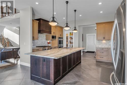 Neudorf Acreage, Corman Park Rm No. 344, SK - Indoor Photo Showing Kitchen With Upgraded Kitchen