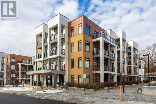 204 - 120 Canon Jackson Drive, Toronto, ON - Outdoor With Facade