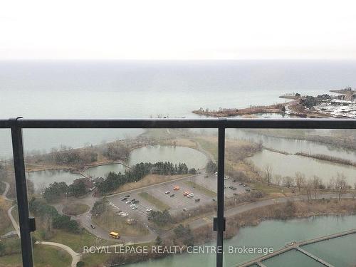 3802-59 Annie Craig Dr, Toronto, ON - Outdoor With Body Of Water With Balcony With View