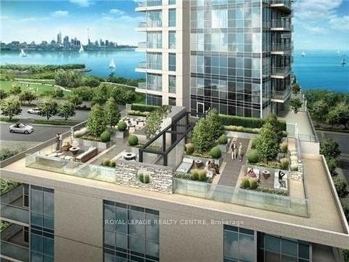 3802-59 Annie Craig Dr, Toronto, ON - Outdoor With Body Of Water With View