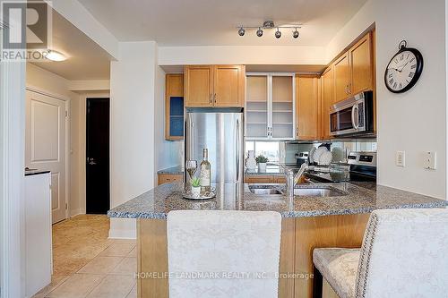 2109 - 18 Yorkville Avenue, Toronto, ON - Indoor Photo Showing Kitchen With Double Sink