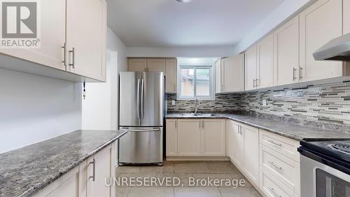 157 Angus Drive, Toronto, ON - Indoor Photo Showing Kitchen With Double Sink