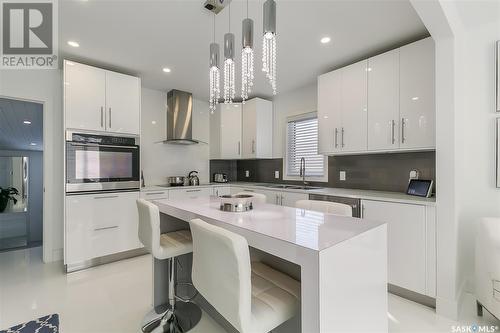 116 Downey Street, Strasbourg, SK - Indoor Photo Showing Kitchen With Double Sink With Upgraded Kitchen