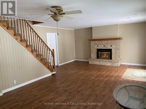 730 Marl Lake Rd 7 Road, Brockton, ON - Indoor Photo Showing Living Room With Fireplace