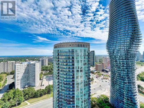 3005 - 80 Absolute Avenue, Mississauga, ON - Outdoor With Facade