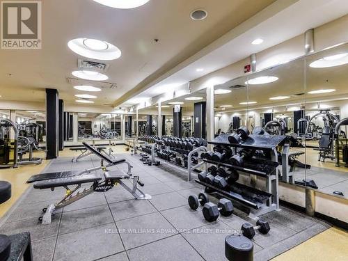 3005 - 80 Absolute Avenue, Mississauga, ON - Indoor Photo Showing Gym Room