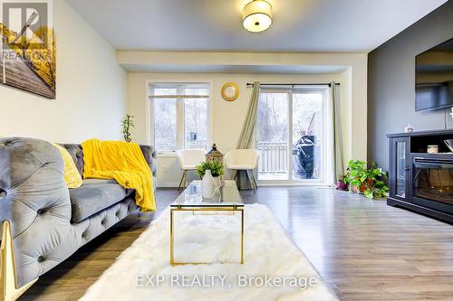 30 - 350 Dundas Street S, Cambridge, ON - Indoor Photo Showing Living Room With Fireplace