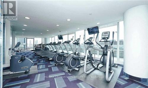 3711 - 18 Yonge Street, Toronto, ON - Indoor Photo Showing Gym Room