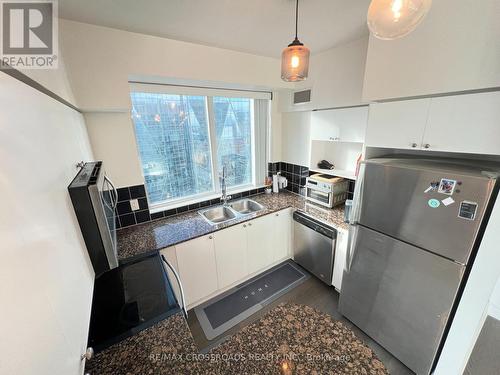 3711 - 18 Yonge Street, Toronto, ON - Indoor Photo Showing Kitchen With Double Sink