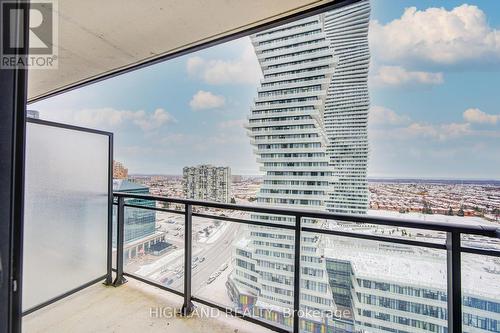 1609 - 4011 Brickstone Mews, Mississauga, ON - Outdoor With Balcony With View