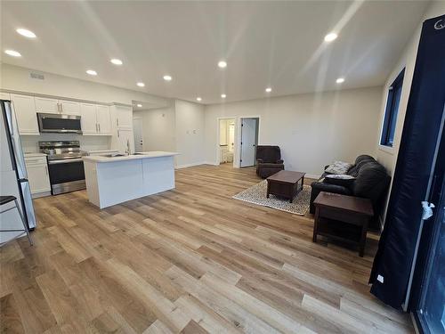 B 130 Pleasant Valley Drive, Pelican Lake, MB - Indoor Photo Showing Kitchen