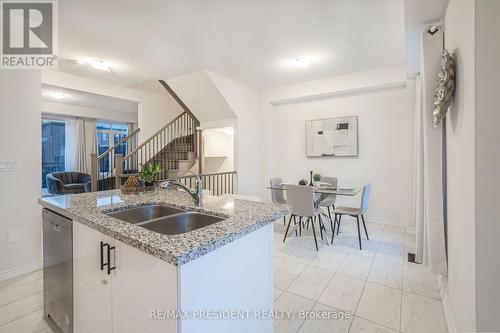 408 Tim Manley Avenue, Caledon, ON - Indoor Photo Showing Kitchen With Double Sink