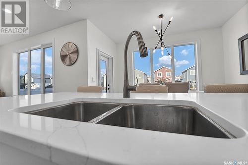 2019 Stilling Lane, Saskatoon, SK - Indoor Photo Showing Kitchen With Double Sink