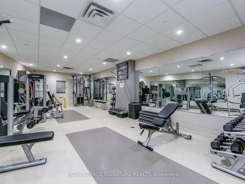 2002-1555 Finch Ave E, Toronto, ON - Indoor Photo Showing Gym Room