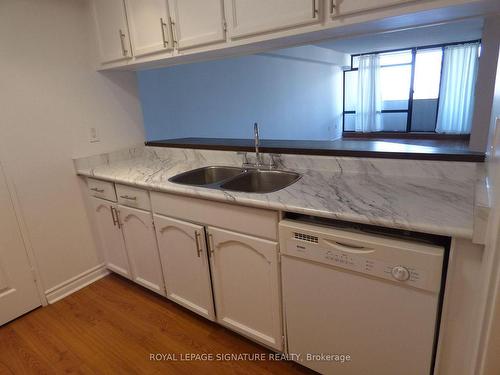 2002-1555 Finch Ave E, Toronto, ON - Indoor Photo Showing Kitchen With Double Sink