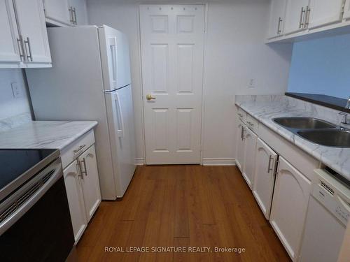 2002-1555 Finch Ave E, Toronto, ON - Indoor Photo Showing Kitchen With Double Sink